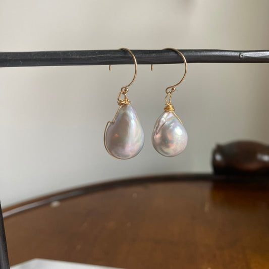 Baroque Pearl Earrings
