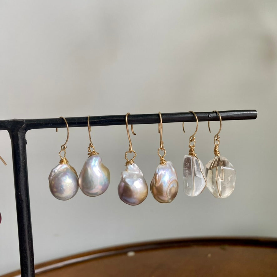 Baroque Pearl Earrings