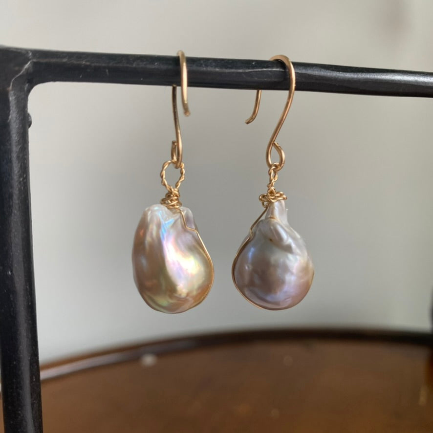 Baroque Pearl Earrings
