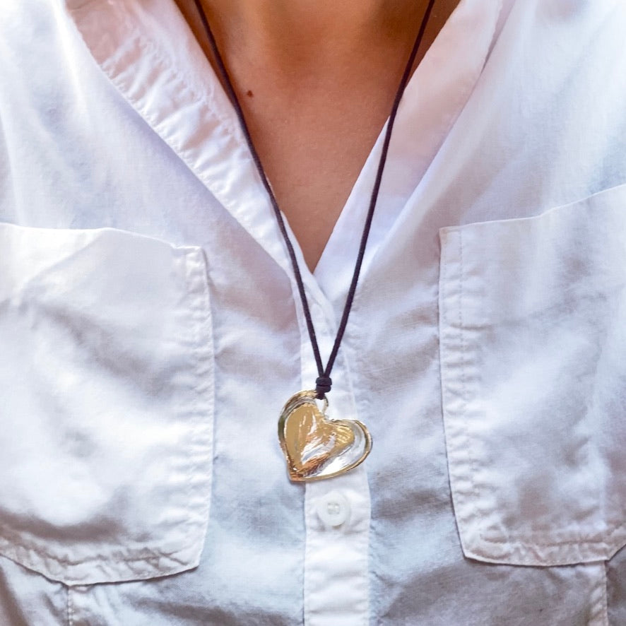 Handmade Silver Heart Pendant