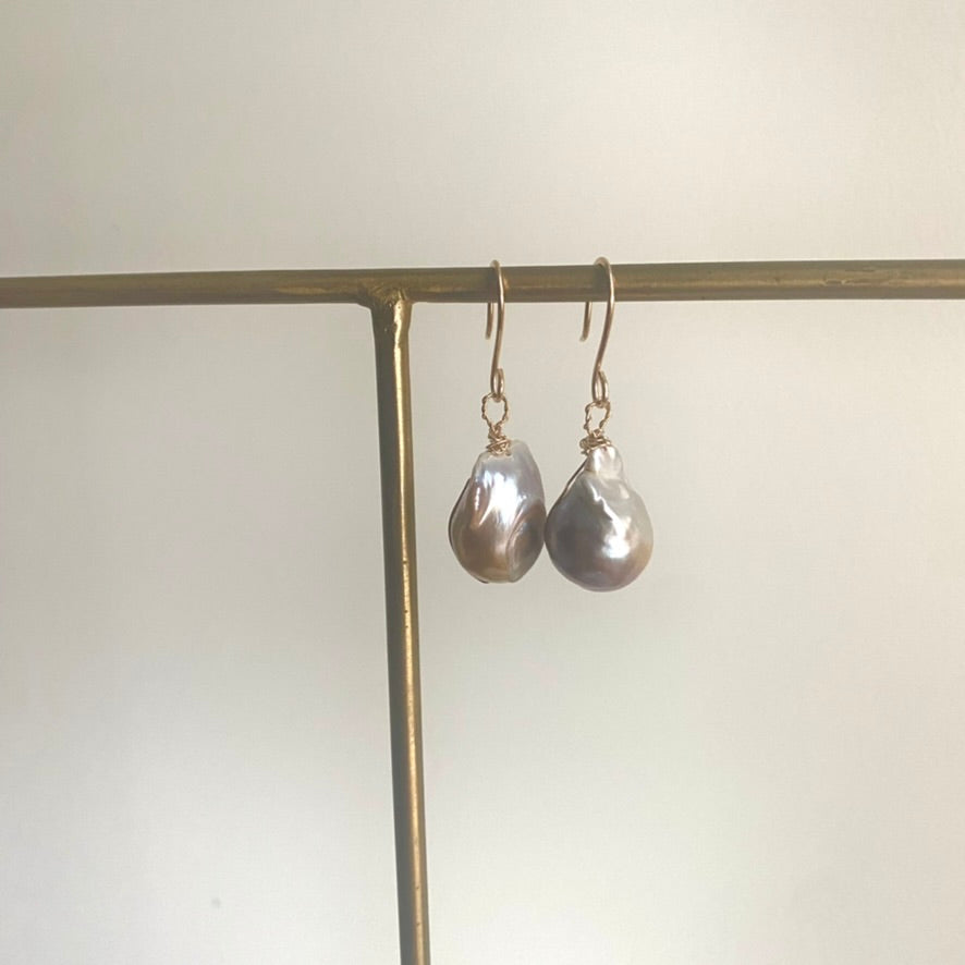 Baroque Pearl Earrings