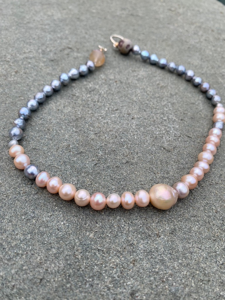 Small Fresh Water Pearl Necklace