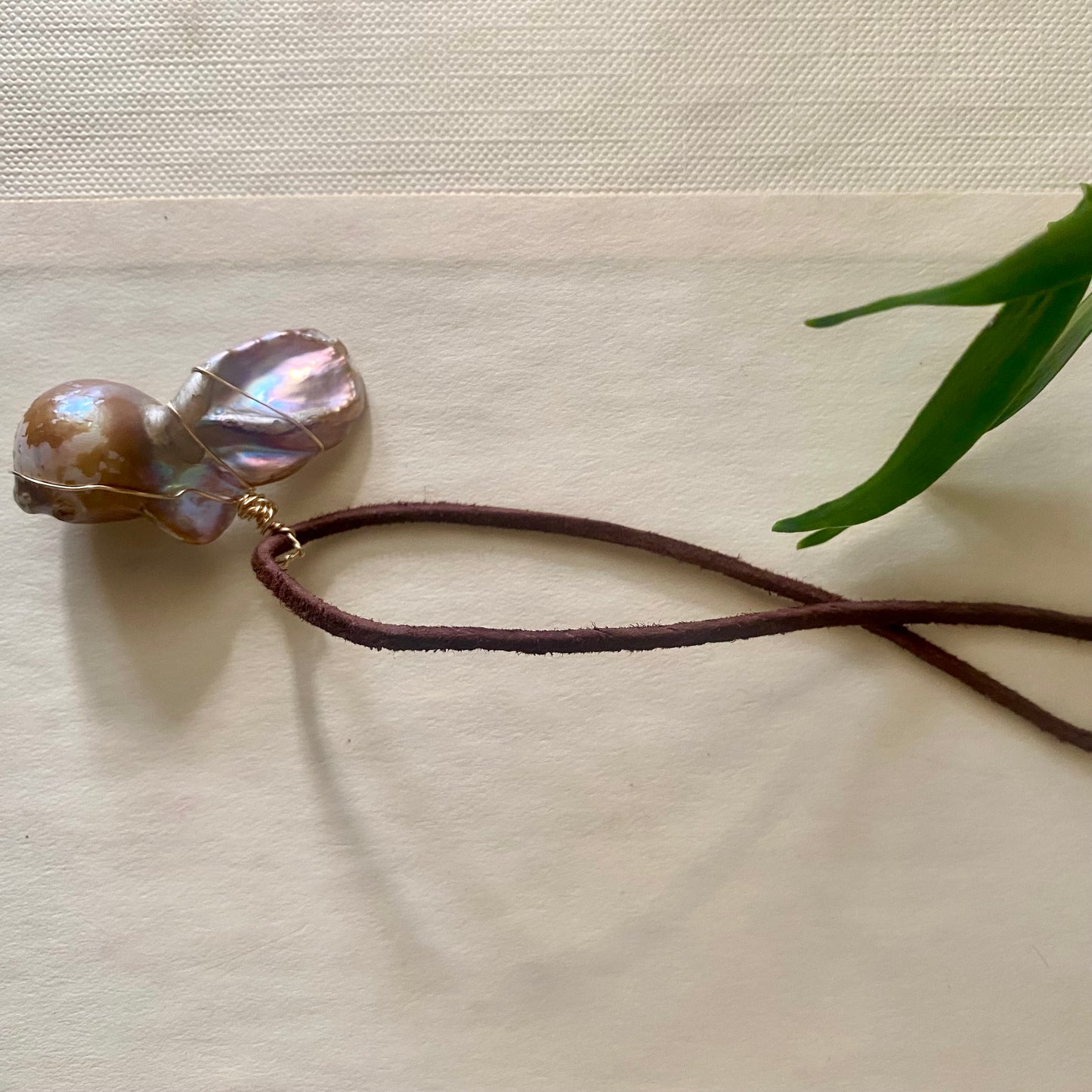 Fresh Water Baroque Pearl Pendant