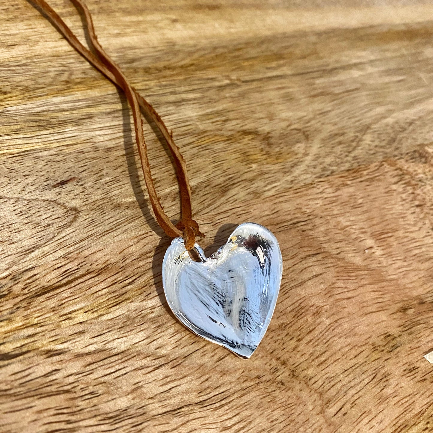 Handmade Silver Heart Pendant